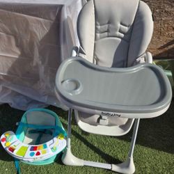 High Chair and chair