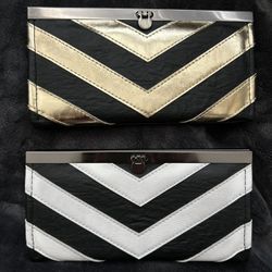 Wallets;  ladies’ slim Clutch Wallets $5 each