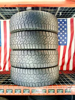 🇺🇸 4 USED TIRES LT275/70R18 FALKEN WILDPEAK ATW3 ALL TERRAIN OFF-ROAD 4X4 TRUCKS 275 70 18