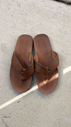 Nautica Brown Flip Flop Sandals