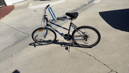 Children seat bike adult