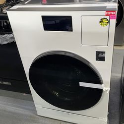 Bespoke washer and dryer 5.3 cu ft in color white