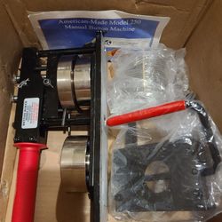 Tecre Button Maker & Graphic Punch Bundle 