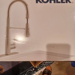 Kohler New, Stainless Steel Kitchen Faucet
