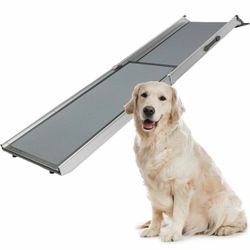 PetSafe Happy Ride Telescoping Dog Ramp, Portable Pet Ramp for Cars And Trucks.