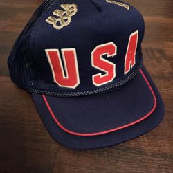 Vintage USA 1988 Olympics Trucker Hat