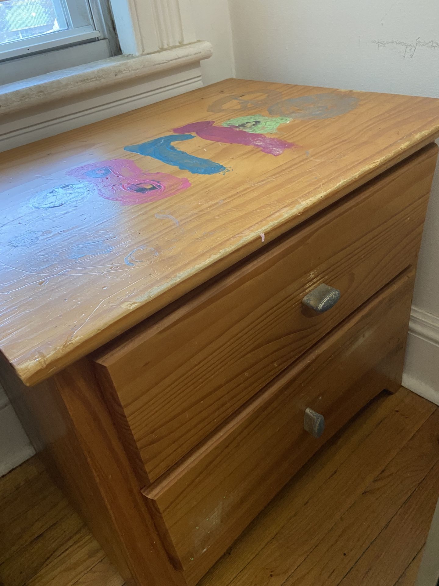 Wooden Nightstand