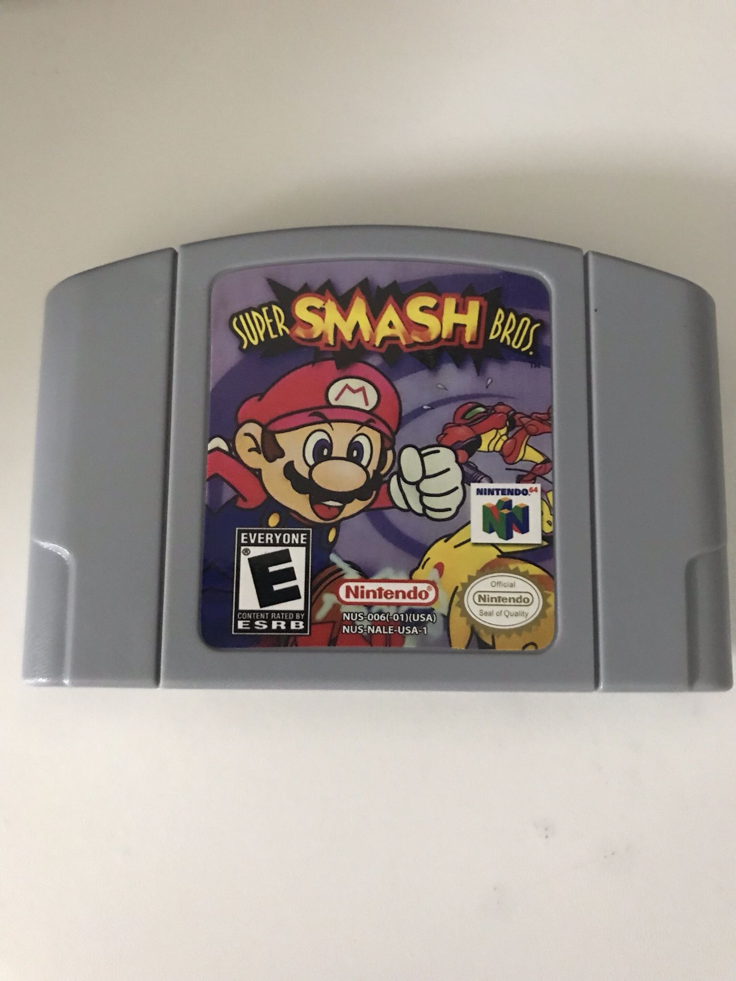 Super smash bros Nintendo 64 Video game