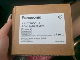 Panasonic Kx-TDA5193 4-port caller ID card