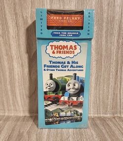 Thomas & Friends Thomas & His Friends Get Along Limited Edition With Toy NEW VHS
