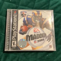 Playstation Game -- Madden 2003