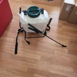 Backpack sprayer
