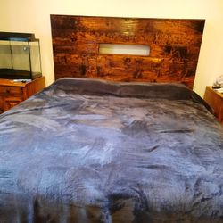 Solid Wood Handmade Headboard 