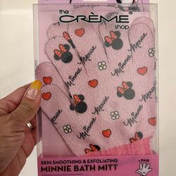 DISNEY SKIN SMOOTHING & EXFOLIATING MINNIE BATH MITT