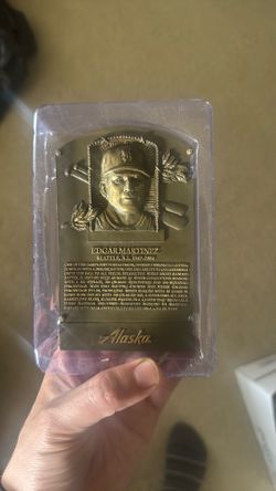 Replica Plaque Edgar Martinez