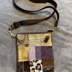 Multi-design Coach Sling Purse 