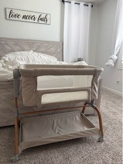 Angelbliss Bedside Rocking Bassinet