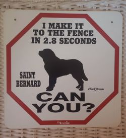 Saint Bernard Sign