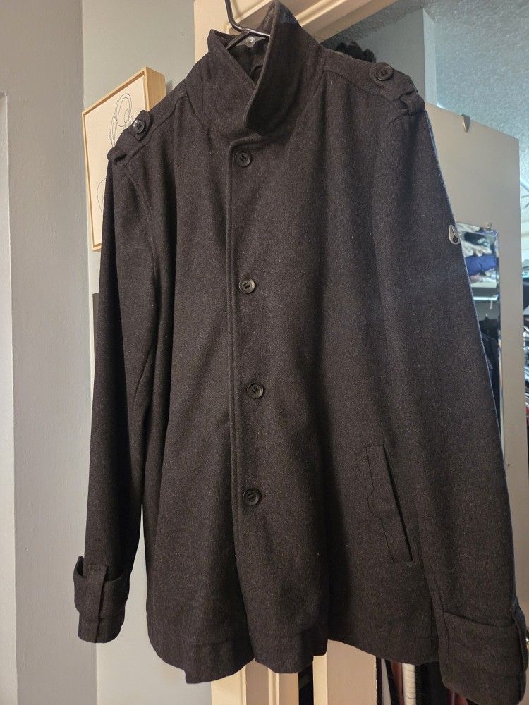 Nixon Watch Jacket Large Peacoat