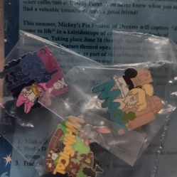 Disney Pin Set Vintage 
