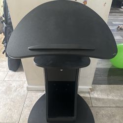 Laptop Portable Stand With Wheels 