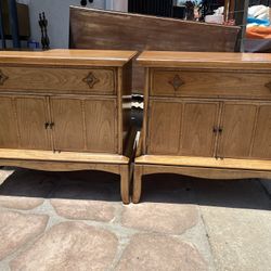 Mid Century Modern Nightstands Or End Tables