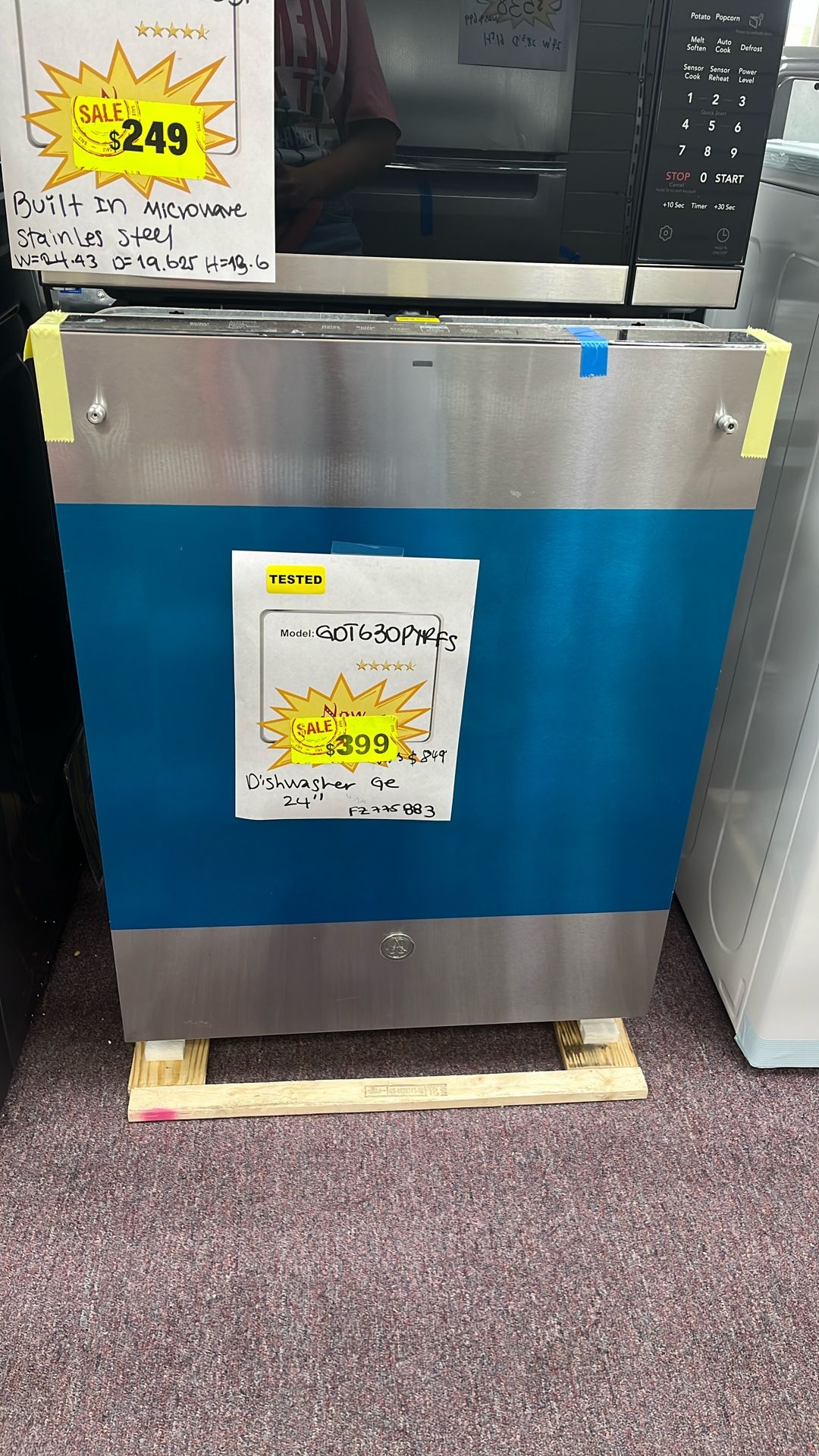 Dishwasher Stainless Steel New Open Box Scratch And Dents