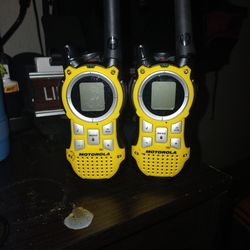 Matching Yellow  Motorola  Walkie Talkies!!