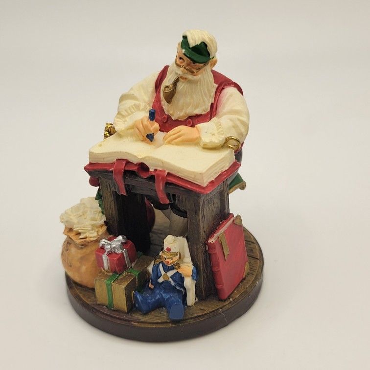 Vintage Norman Rockwell's Celebration Of Santa #83141 Christmas Figurine List 2"