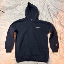 Champion Navy Blue Pullover Hoodie