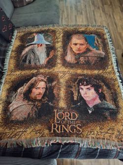Lord of the rings blanket