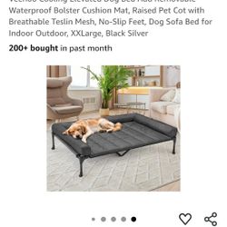 Elevated Extra Large Dog Bed (Huge)