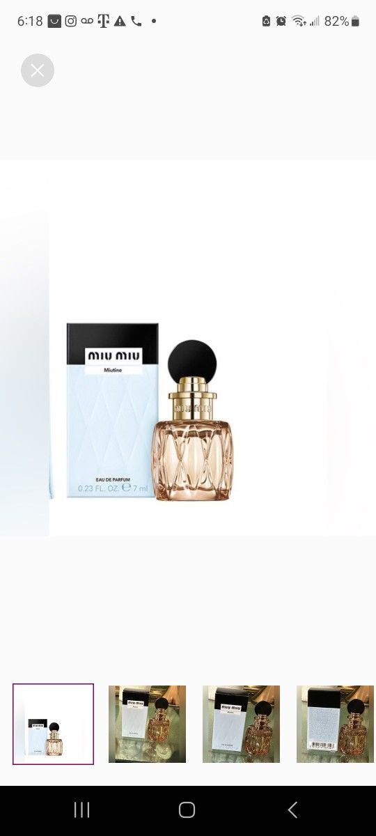 Miu Miu Mini Perfume 