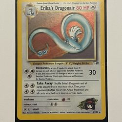 Erika’s Dragonair 4/132 Holo Excellent Condition