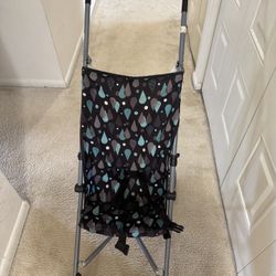 Baby stroller with toy baby stroller