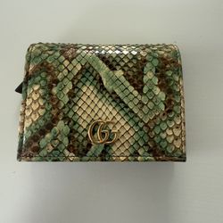 Gucci Snakeskin Wallet