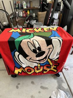 Vintage Mickey Mouse Blanket 