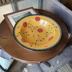 DANSK Large Fruit Bowl