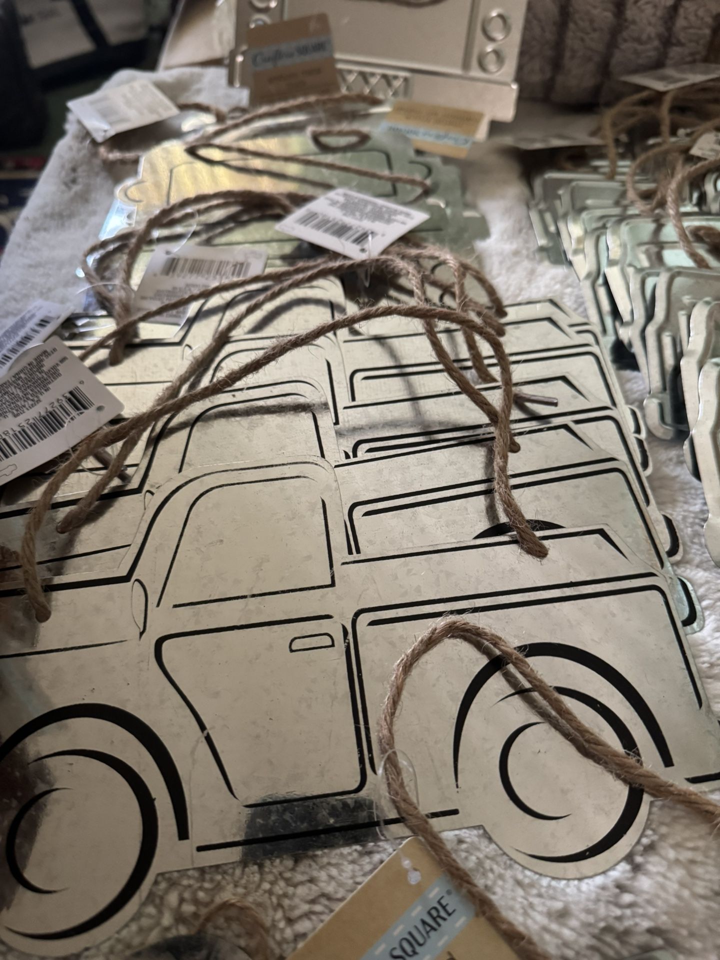 Brand New Galvanized Metal Shapes For Crafting