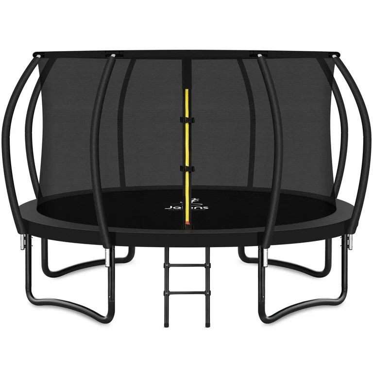 π 8FT Trampoline with Enclosure Net & Ladder β Brand New in Box π β¨ Perfect for kids & adults β outdoor fun & exercise β¨ Sturdy anti-rust steel fra