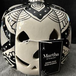 Martha Stewart Hand Painted Pumpkin 