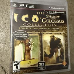 Ico and Shadow of Colossus Collection PS3