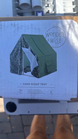 Camo Scout Toddler Tent