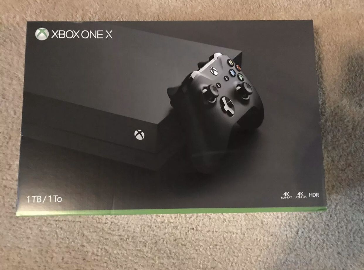 Xbox one X