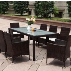 NEW! AVIS 9 PIECE DINING SET

