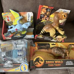 New Jurassic World dinosaur play set