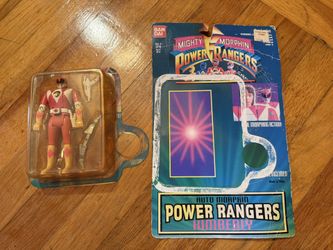 Bandai Mighty Morphin Power Rangers Vintage 1994 Sabon Kimberly Pink OPEN PACKAGING 