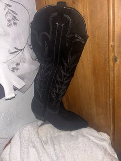 Sexy Cowgirl Boots Brand New  Black 6.5 