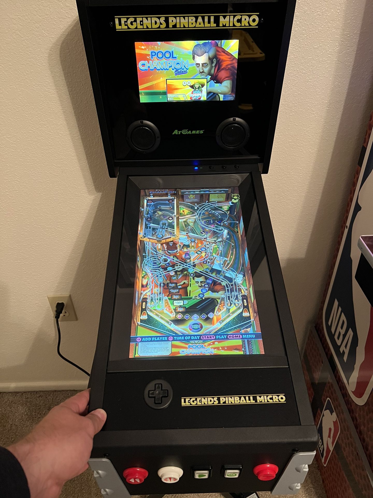 Atgames Legends Micro Pinball HD With 67 Tables!