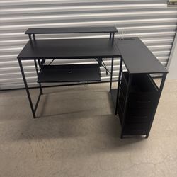 Office Desk W/LED Lighting 